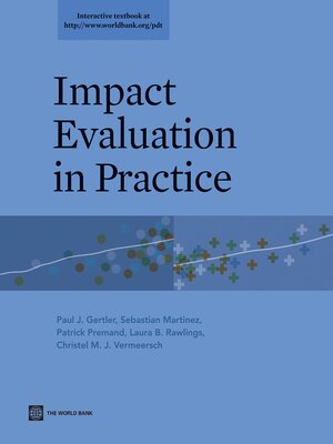 cover image of Impact Evaluation in Practice